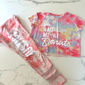 Justice active outfit